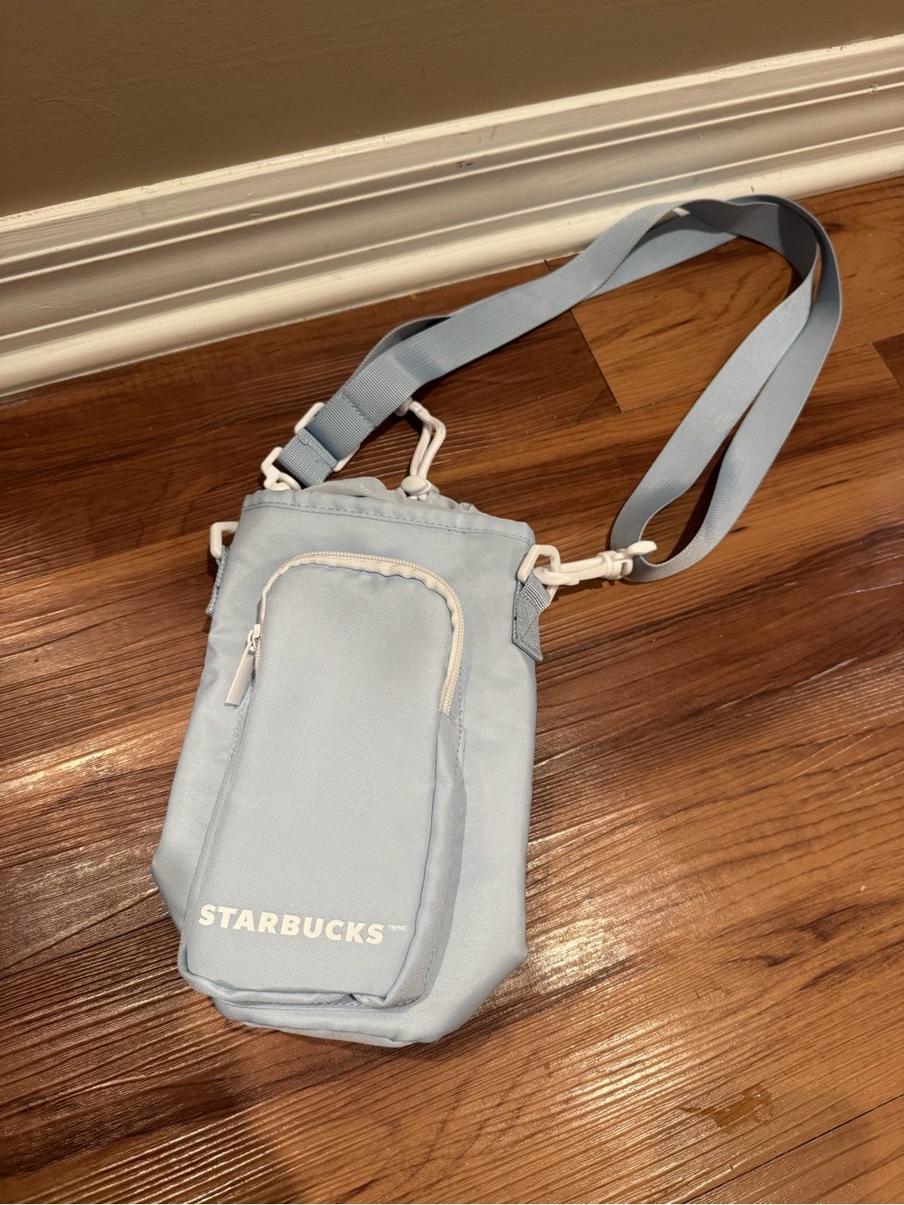 Starbucks Pale Blue water-bottle Bag